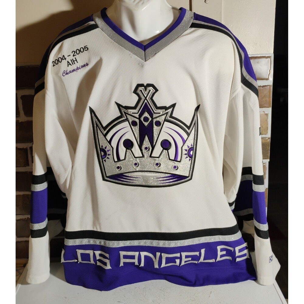 Vintage Los Angeles Kings 2004-2005 AIH Champions # 17 Howell Jersey XL